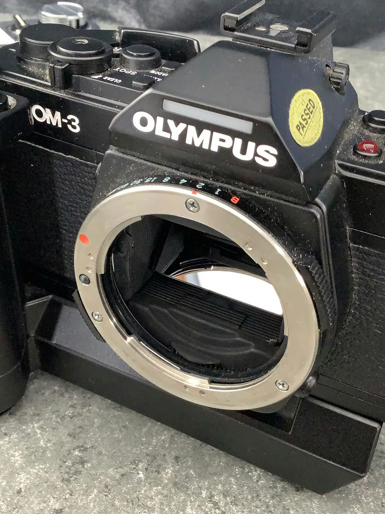 SLR Olympus OM-1 And OM-3 Film Cameras - image 6 of 15