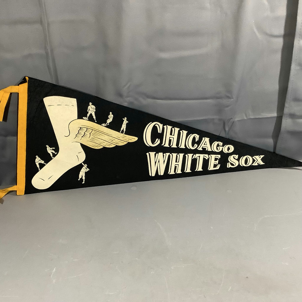 Vintage Baseball Pennants - White Sox / Tigers / Braves - image 3 of 19