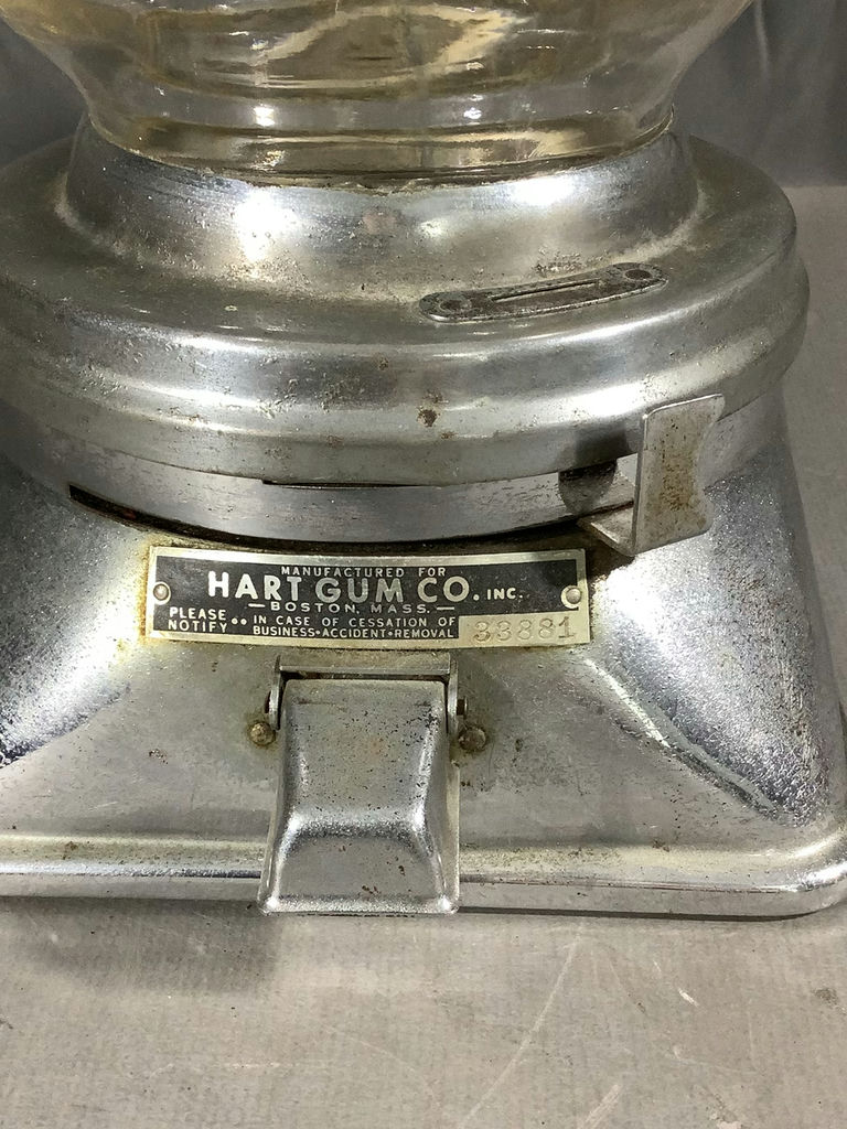 Vintage Hart Gum Co. Gumball Machine - image 4 of 11