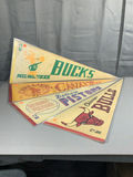 Vintage Basketball Pennants - Bucks / Cavaliers / Pistons / Bulls - thumbnail 2 of 14