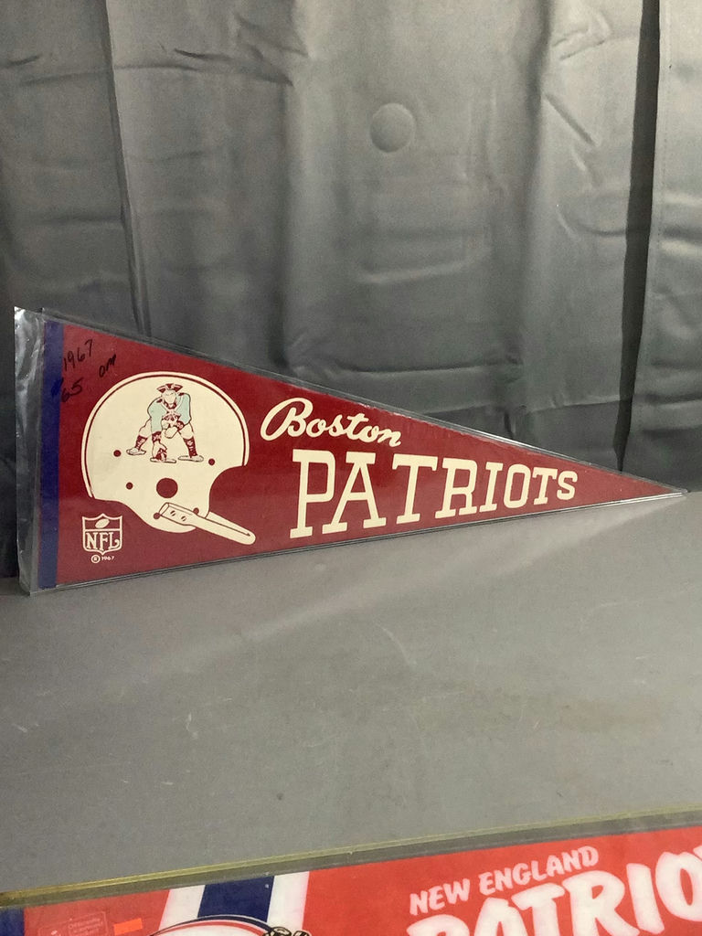 Vintage Football Pennants - Patriots - image 3 of 13