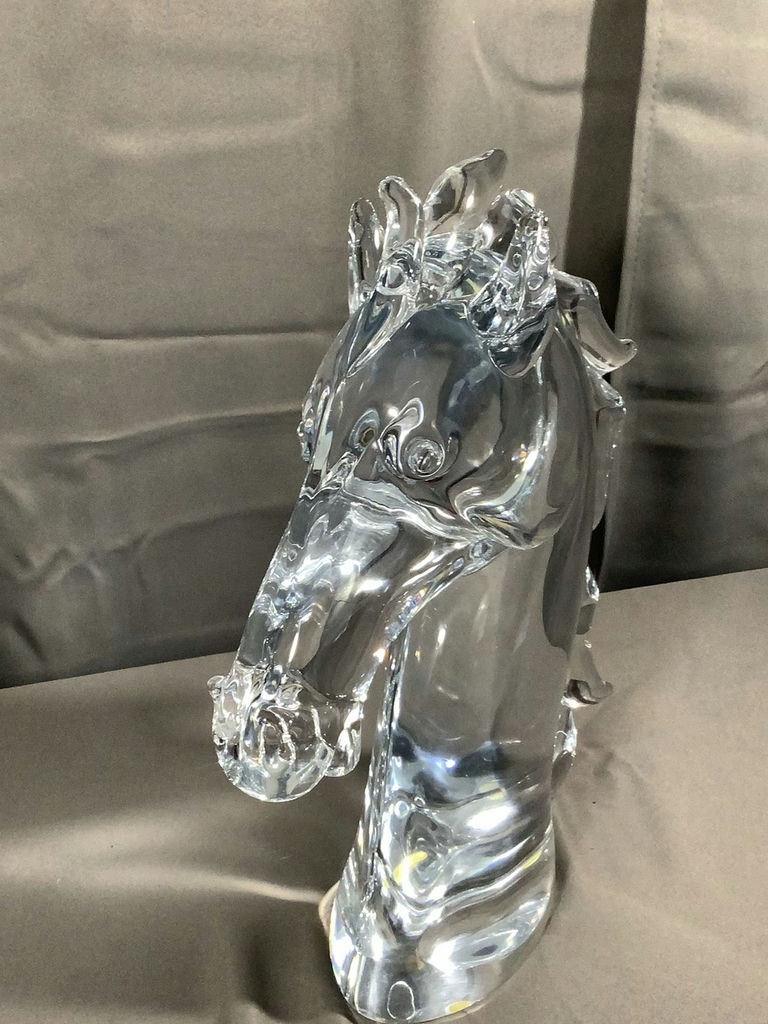 Vintage Sardinia Crystal Horse Head - image 2 of 13
