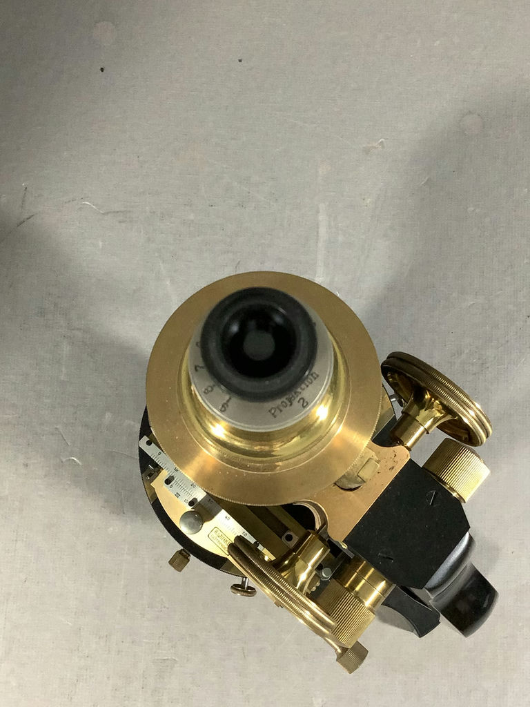 Antique Gottingen Microscope w/Box - image 8 of 24