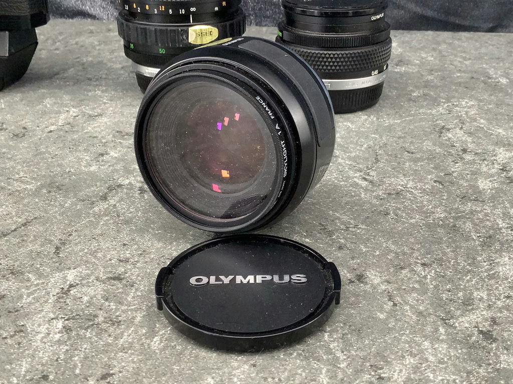 SLR Olympus OM-1 And OM-3 Film Cameras - image 13 of 15