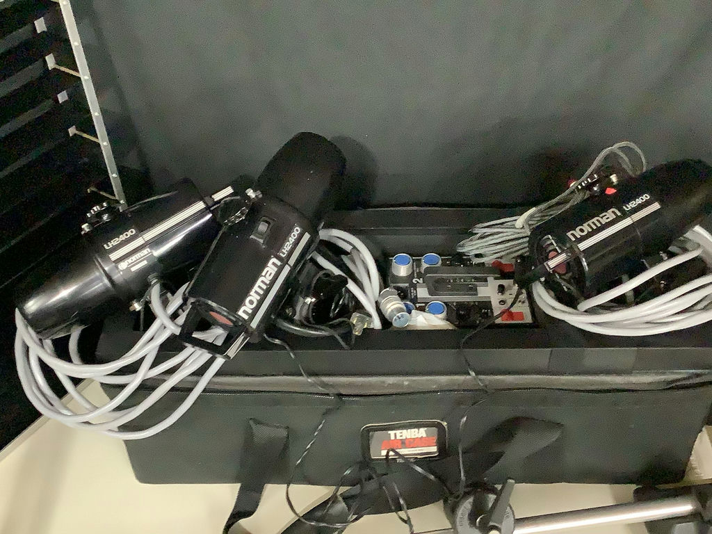 Professional Bogen, Norman Photo Lighting Kit with Strobes, Stands, and Modifiers - image 2 of 7
