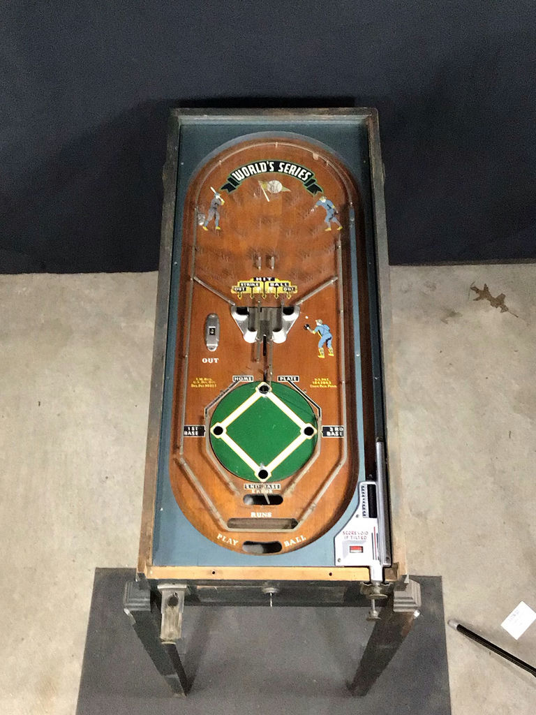 Rock-Ola World Series Pinball Machine with Manuals and Documents - image 3 of 17