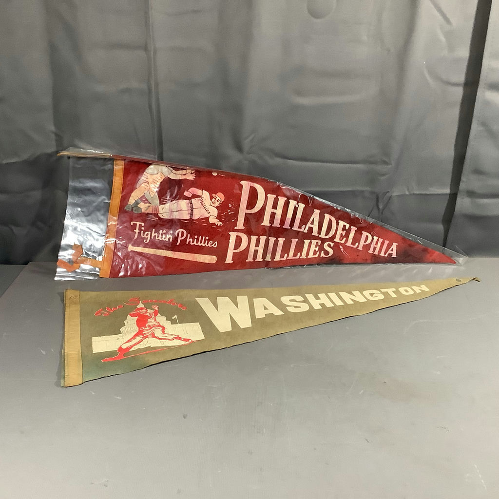 Vintage Baseball Pennants - Phillies / Senators - image 2 of 13