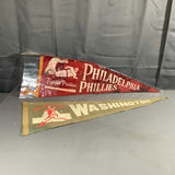 Vintage Baseball Pennants - Phillies / Senators - thumbnail 2 of 13