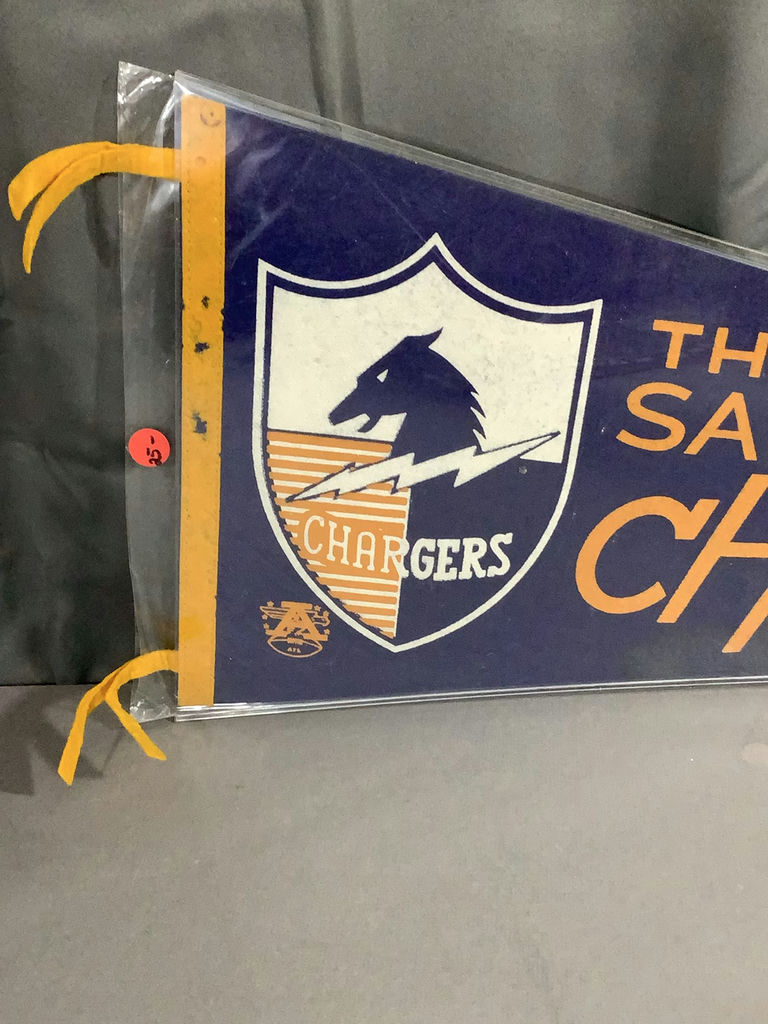 Vintage Football Pennants - Chargers / Buccaneers / Raiders - image 1 of 17