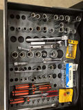 Craftsman Tool Chest & Toolboxes w/ Milwaukee Sawzall Tools - thumbnail 11 of 17