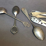 Sterling & Plate Souvenir Spoons (50+dwt) - thumbnail 4 of 19