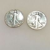 1940s Walking Liberty Half Dollars (39.0dwt) - thumbnail 3 of 8