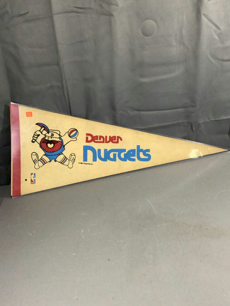 Vintage Basketball Pennants - Pacers / Nuggets / Kings - image 7 of 15