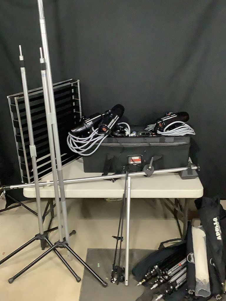 Professional Bogen, Norman Photo Lighting Kit with Strobes, Stands, and Modifiers - image 1 of 7