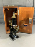 Antique Gottingen Microscope w/Box - thumbnail 2 of 24