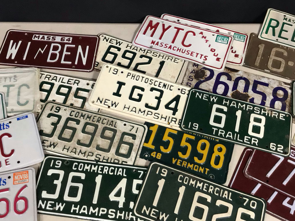Vintage New England License Plates - image 3 of 4
