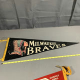 Vintage Baseball Pennants - White Sox / Tigers / Braves - thumbnail 19 of 19