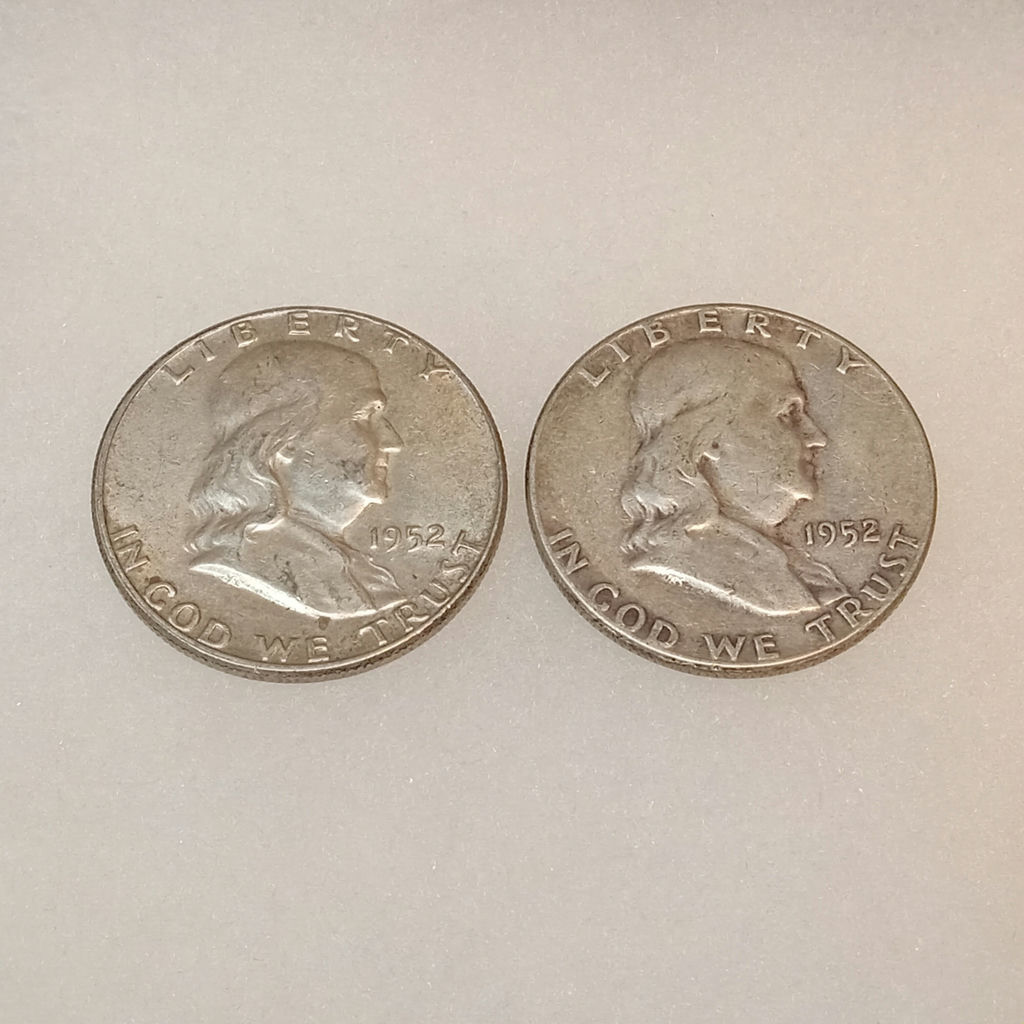 1950s/1960s Ben Franklin Half Dollars (32.0dwt) - image 1 of 7