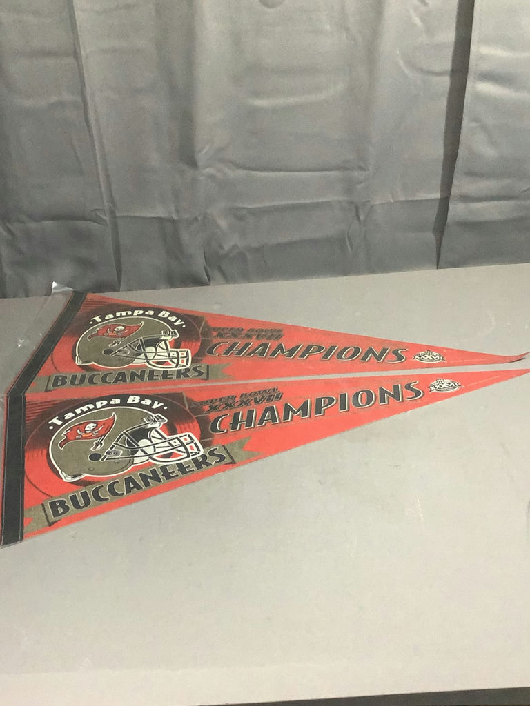 Vintage Football Pennants - Chargers / Buccaneers / Raiders - image 7 of 17