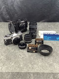 SLR Olympus OM-1 And OM-3 Film Cameras - thumbnail 1 of 15