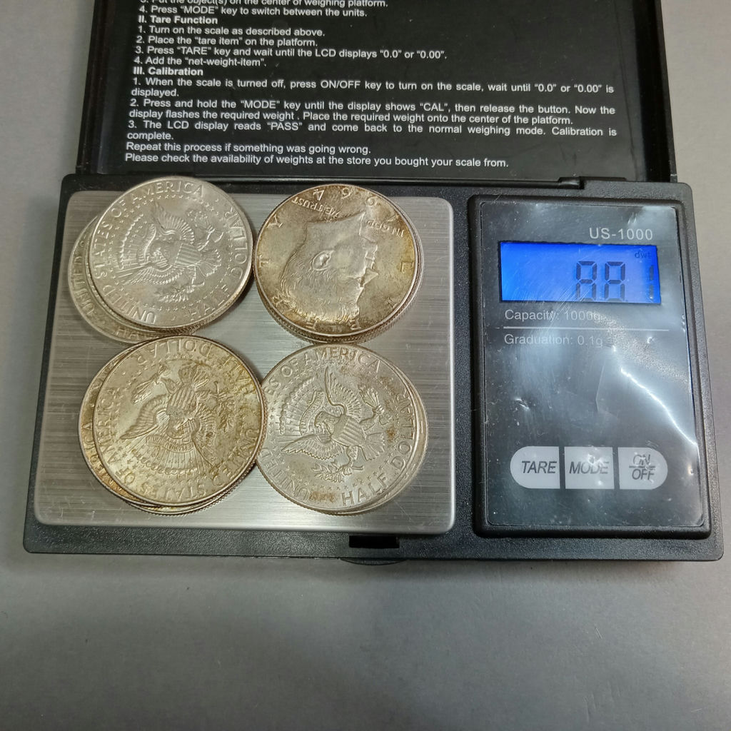 1964-P Kennedy Half Dollars (88+dwt) - image 9 of 9