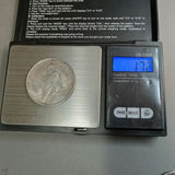 1889-O Morgan & 1922 Peace Silver Dollars (33+dwt) - thumbnail 8 of 9