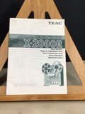 TEAC X-2000R Reel-to-Reel Tape Deck - thumbnail 3 of 5