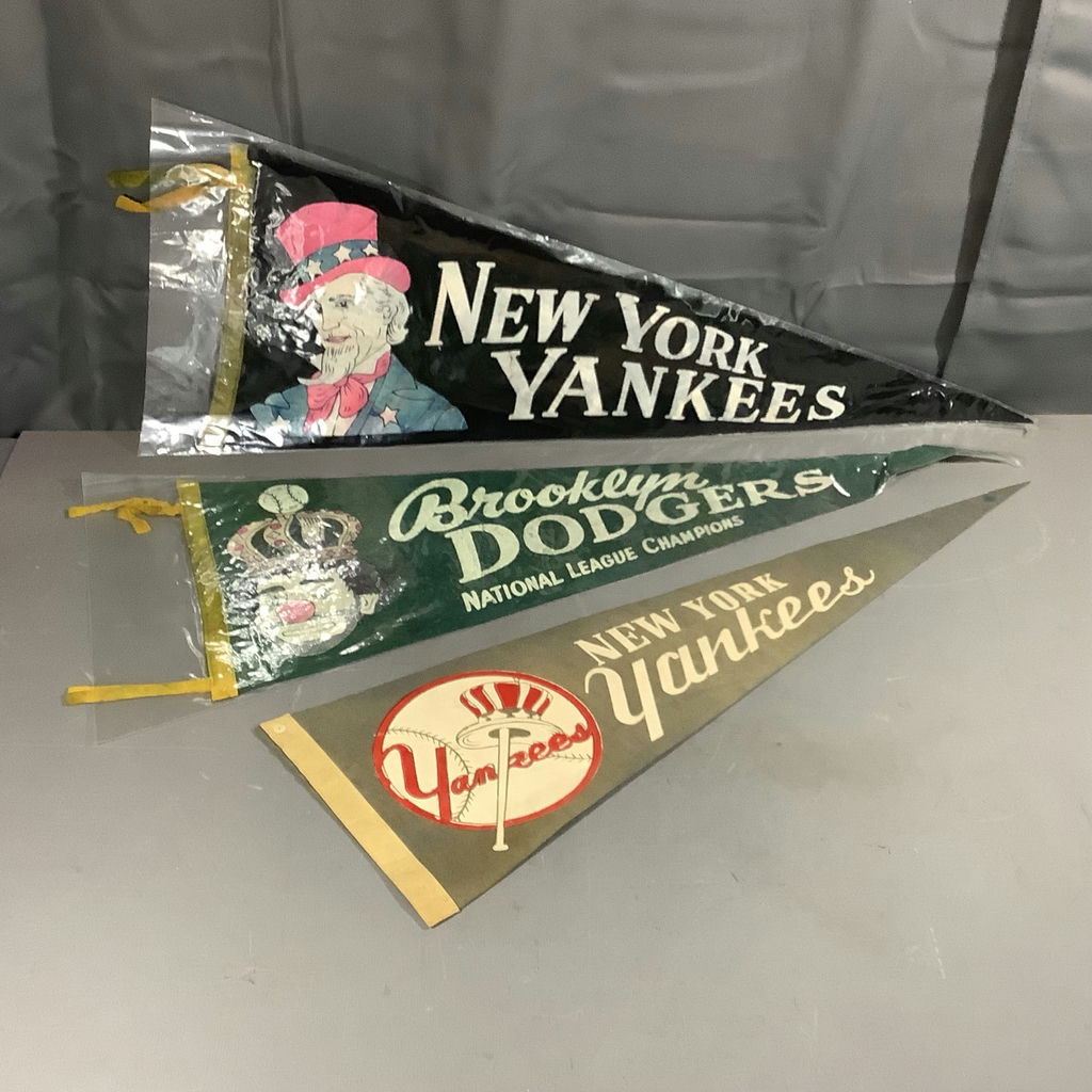 Vintage Baseball Pennants - Yankees / Dodgers - image 2 of 20