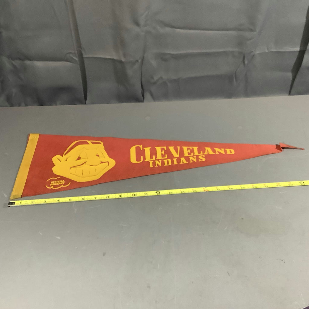 Vintage Baseball Pennants - Athletics / Redlegs / Indians - image 19 of 19