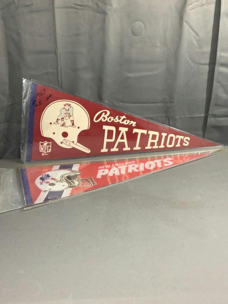Vintage Football Pennants - Patriots - image 2 of 13