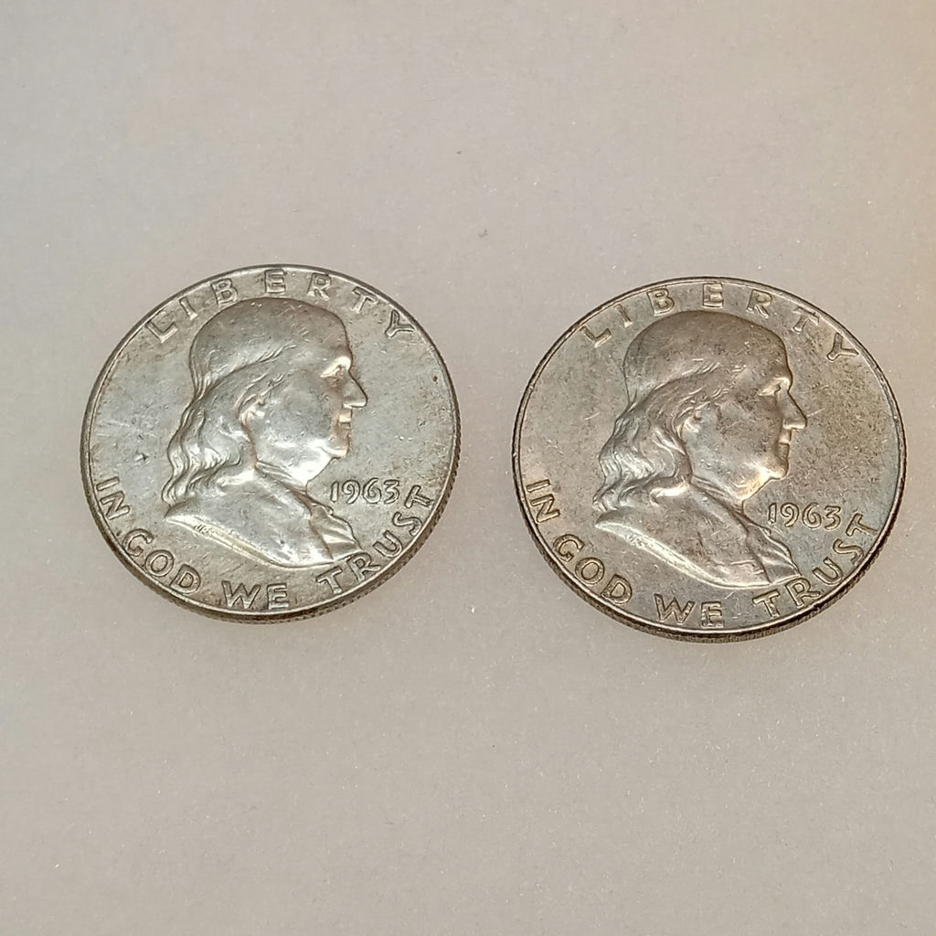 1950s/1960s Ben Franklin Half Dollars (32.0dwt) - image 4 of 7