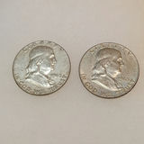 1950s/1960s Ben Franklin Half Dollars (32.0dwt) - thumbnail 4 of 7