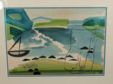 Original Framed Watercolor by Cabot - thumbnail 2 of 7