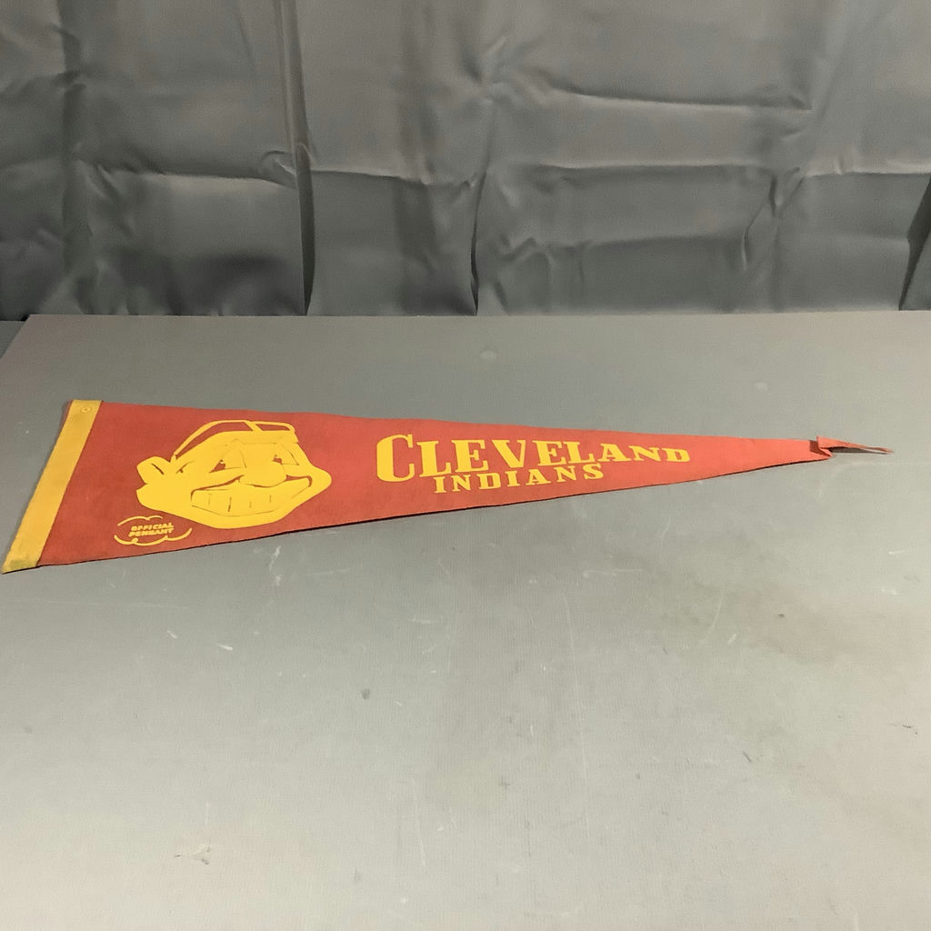 Vintage Baseball Pennants - Athletics / Redlegs / Indians - image 13 of 19