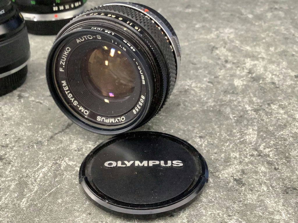 SLR Olympus OM-1 And OM-3 Film Cameras - image 10 of 15