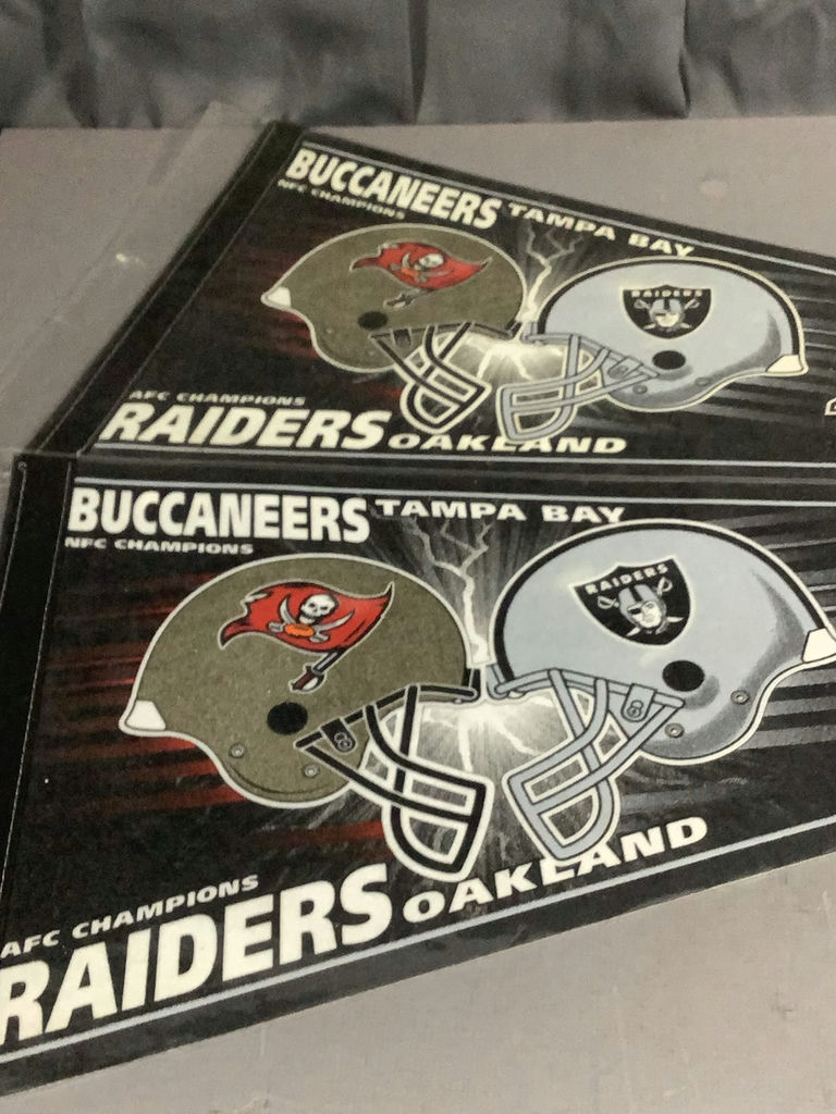 Vintage Football Pennants - Chargers / Buccaneers / Raiders - image 12 of 17