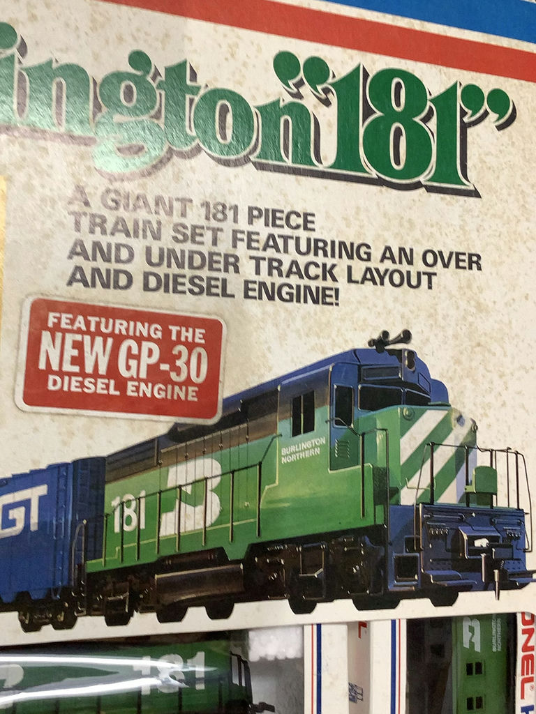 Lionel HO Gauge Electric Train Set The Burlington 181 / NIB - image 5 of 6