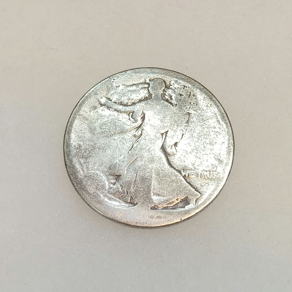 1940s Walking Liberty Half Dollars (39.0dwt) - image 6 of 8