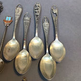 Sterling & Plate Souvenir Spoons (50+dwt) - thumbnail 2 of 19