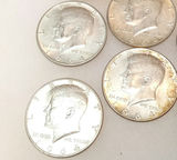 1964-P Kennedy Half Dollars (88+dwt) - thumbnail 1 of 9
