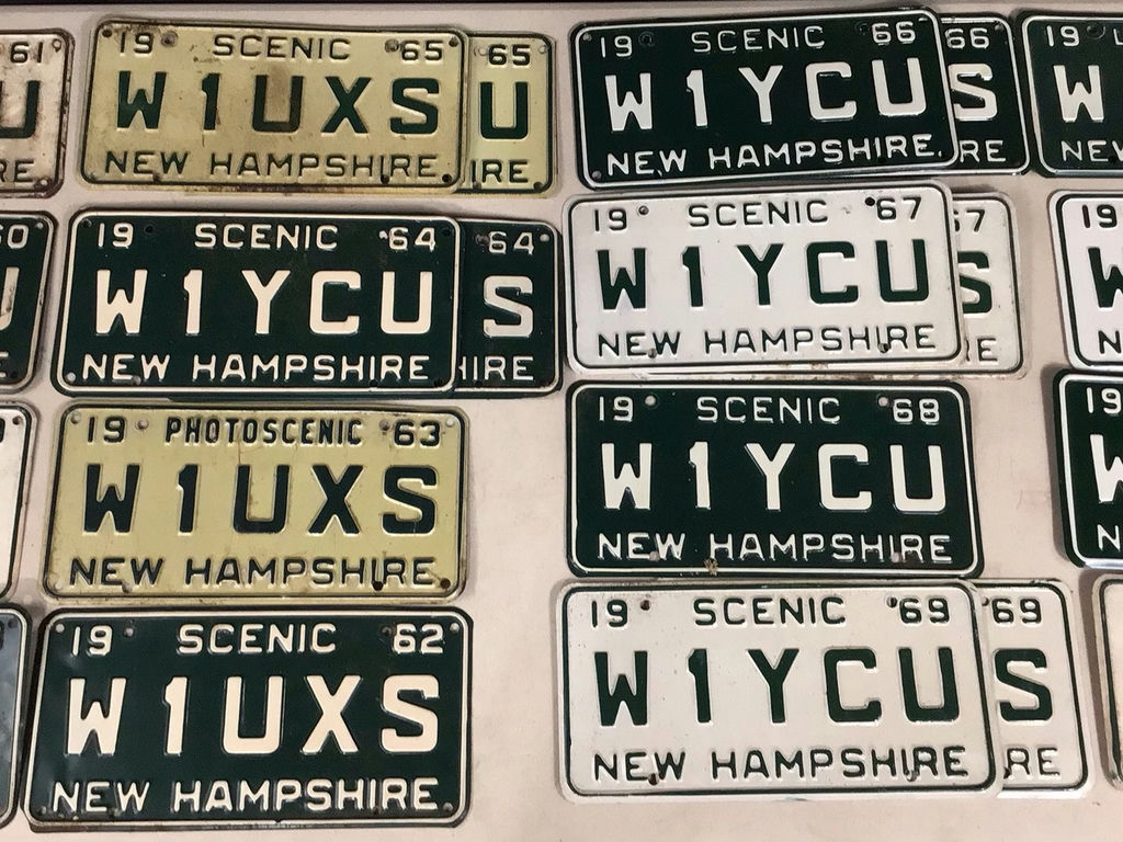 NH Ham Radio Handle Vanity Plates - image 3 of 4
