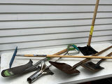 Six Long Handled Yard Tools - thumbnail 1 of 4