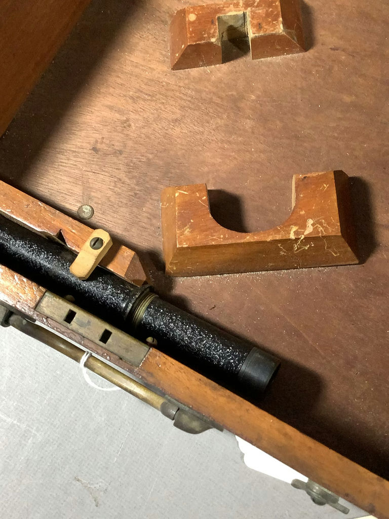 Antique Hezzanith Sextant w/Wood Box - image 15 of 24