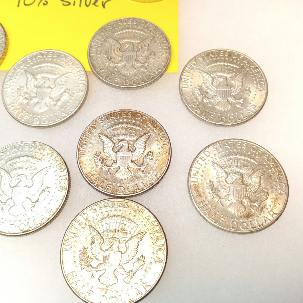 1964-P Kennedy Half Dollars (88+dwt) - image 7 of 9