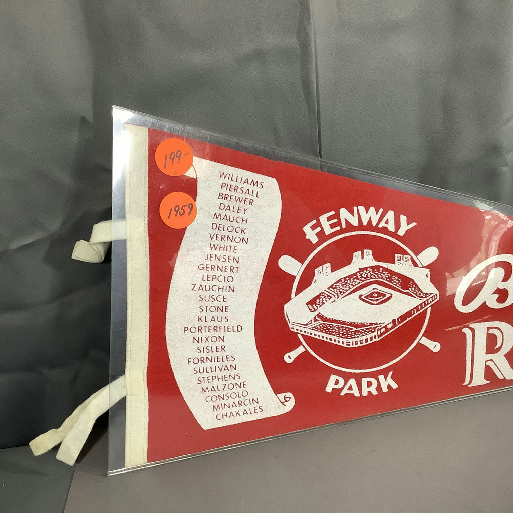 Vintage Baseball Pennants - Red Sox - image 1 of 17