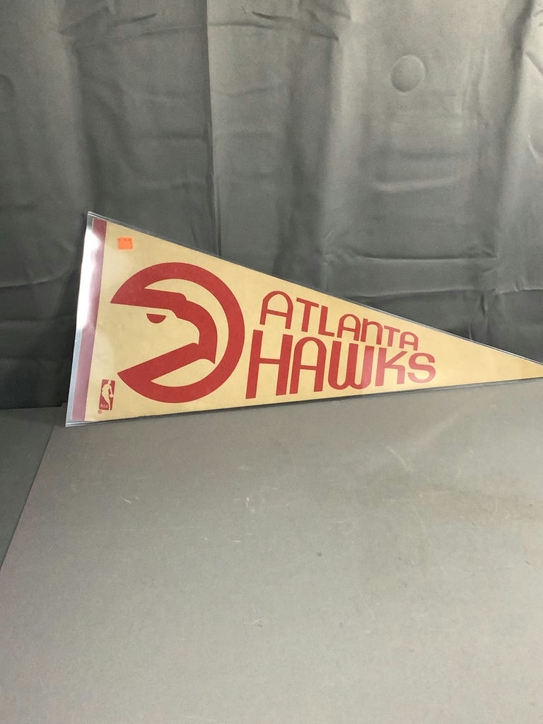 Vintage Basketball Pennants - Rockets / Spurs / Jazz / Hawks - image 11 of 19