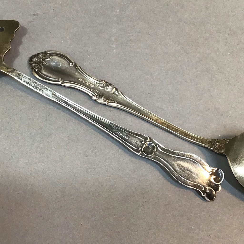 Sterling & Plate Silver Tableware (86+dwt) - image 7 of 22