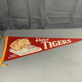 Vintage Baseball Pennants - White Sox / Tigers / Braves - thumbnail 7 of 19