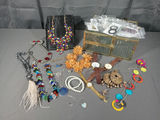 Nicole Miller Cosmetic/Jewelry Box & High-End Costume Jewelry - thumbnail 1 of 25