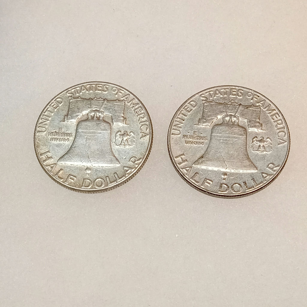 1950s/1960s Ben Franklin Half Dollars (32.0dwt) - image 5 of 7